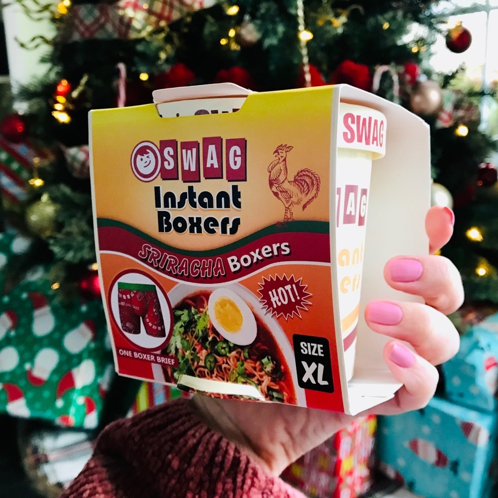 SWAG 🎁 BOXER BRIEFS “INSTANT NOODLES”